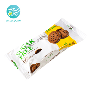 بيسکوييت کرمدار کاکائو تک نفره بيلو