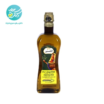 روغن سرخ کردنی بر پایه زیتون یک لیتری اکسیر