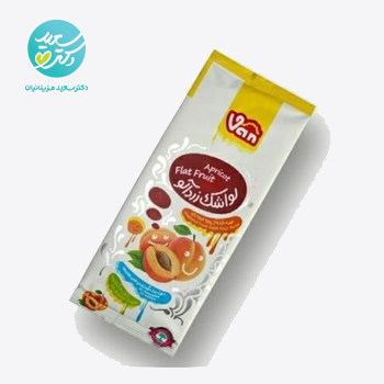 لواشک زردآلو ورقه اي ون