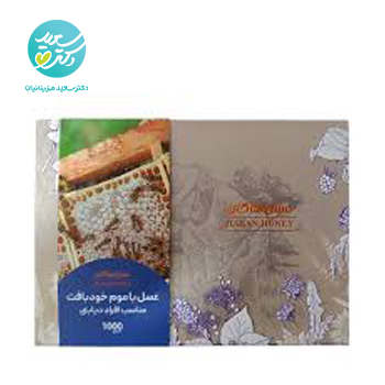عسل مومدار ديابتي 600گرم هاکان