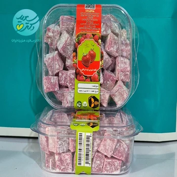 لقمه شيرين توت فرنگي