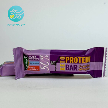 پروتئين بار 50کتو% آبيش